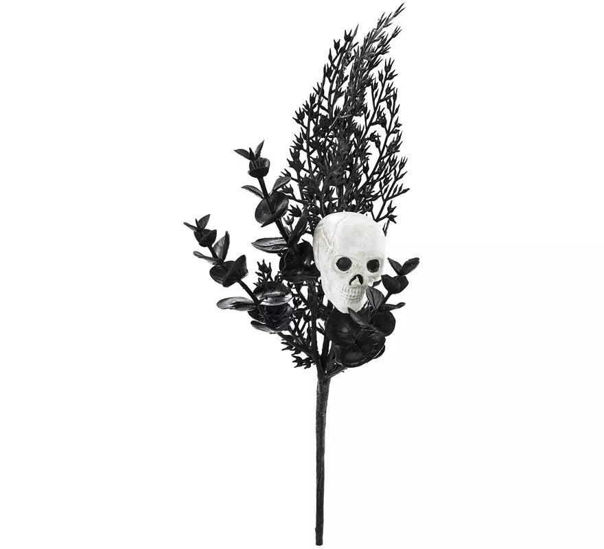 Translation missing: de.Rama Artificial con Calavera de 25 cm