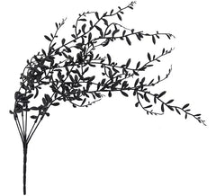 60 cm dunkler Blumenstrauß