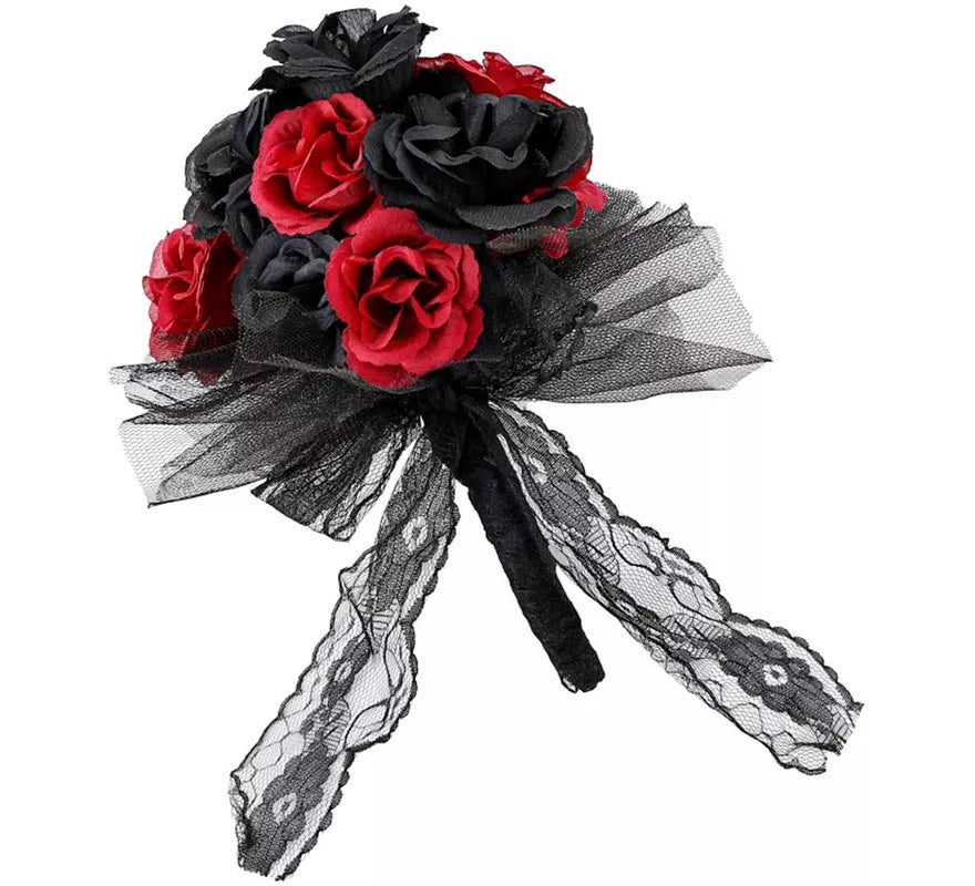Translation missing: de.Ramo de Rosas rojas y negras