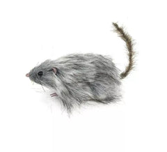 Graue Haarratte 7x17 cm