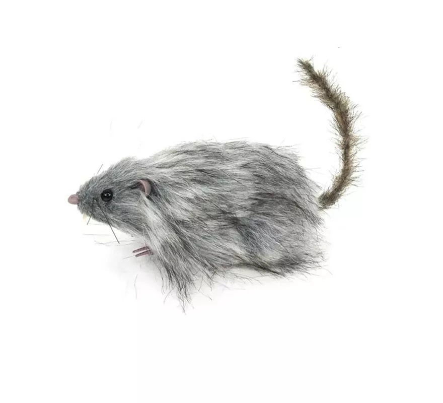 Translation missing: de.Rata Peluda Gris de 7x17 cm