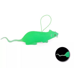 Leuchtende Maus mit 11 cm langem Kunststoffseil
