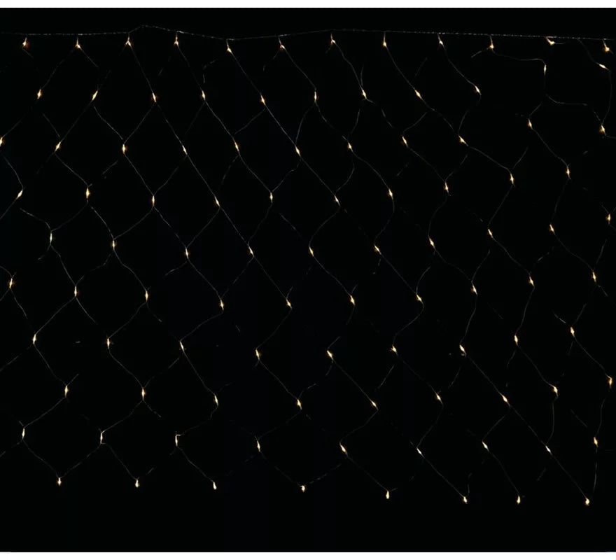 Translation missing: de.Red de 160 Led Blanco Cálido Multifunción para Exterior de 2X2 mts