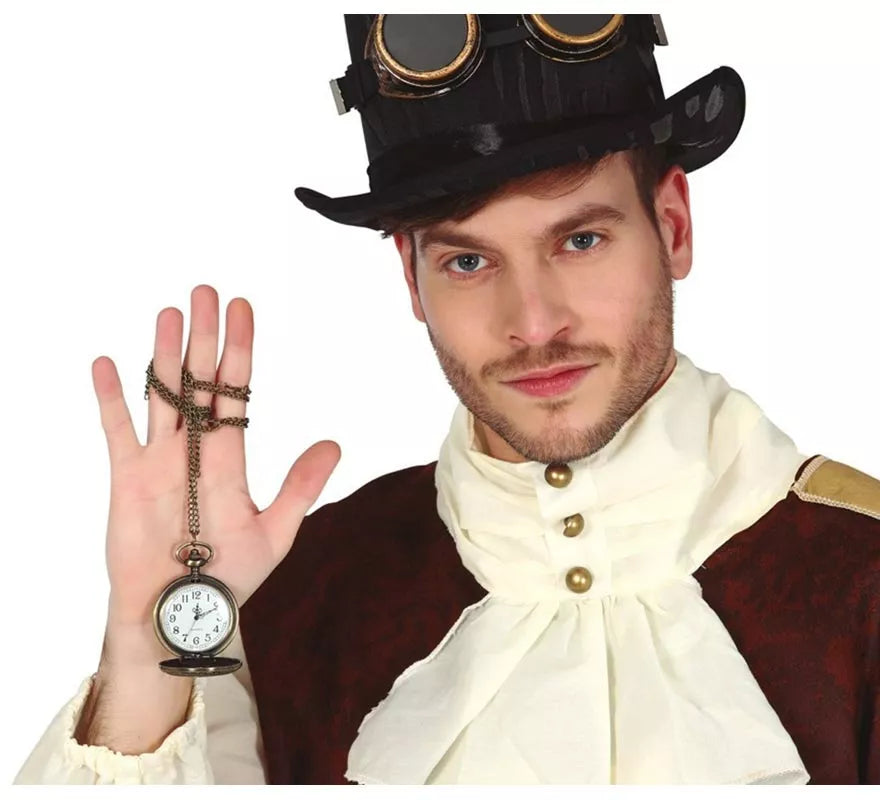 Translation missing: de.Reloj de Bolsillo con Cadena Steampunk
