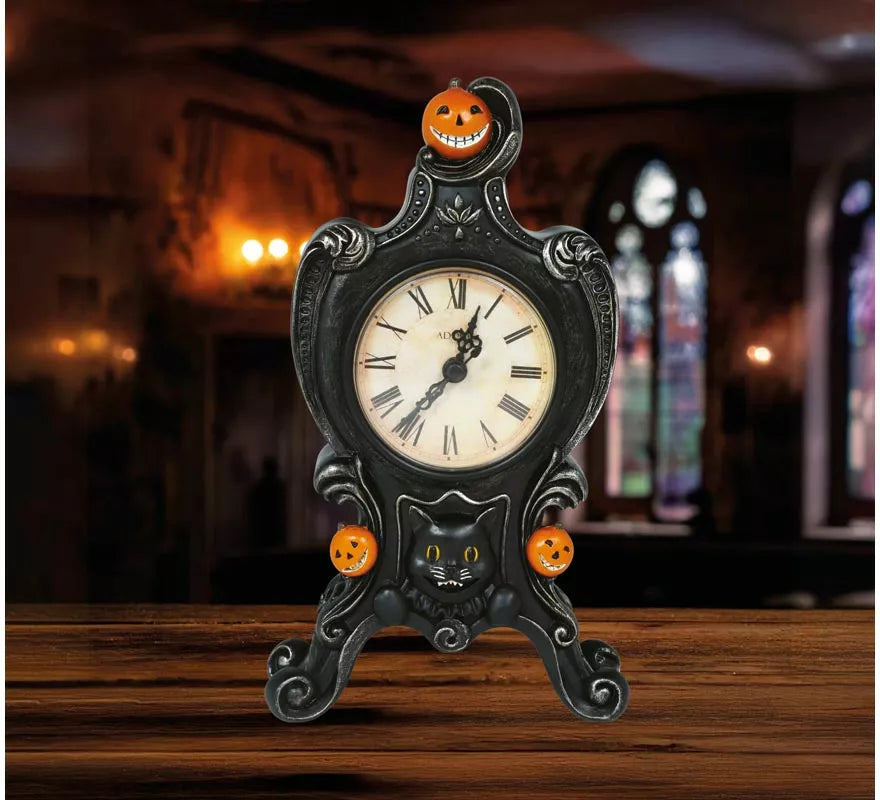 Translation missing: de.Reloj de Mesa Antiguo de Resina de 24x14 cm