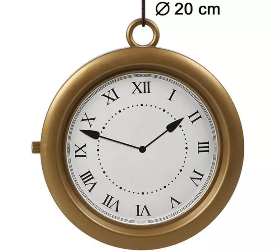Translation missing: de.Reloj Dorado de 20 cm