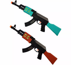 Kunststoffgewehr mit Licht- und Soundeffekten in verschiedenen Farben