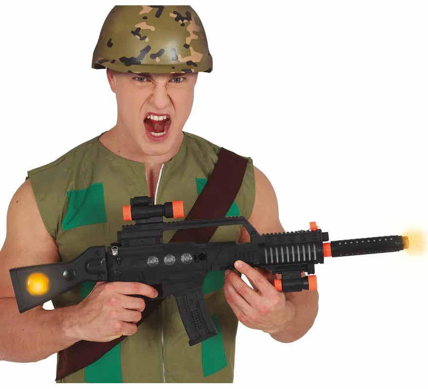 Translation missing: de.Rifle de Asalto con luz y sonido de 70 cm