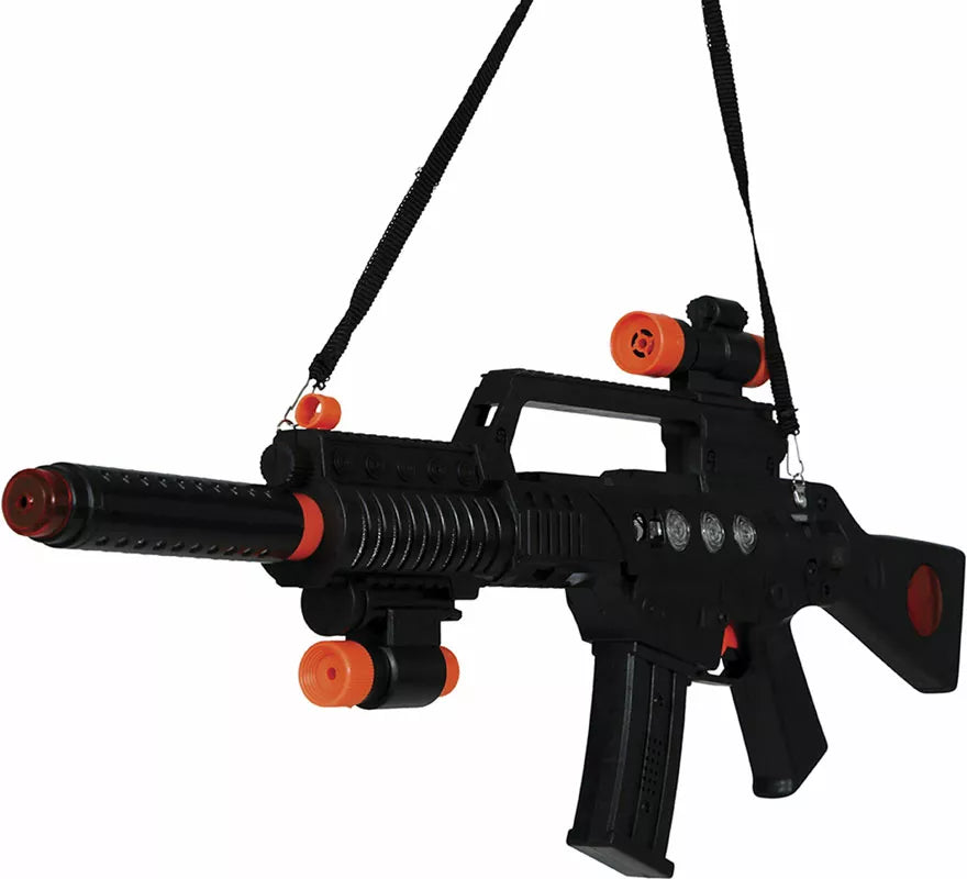 Rifle de Asalto con luz y sonido de 70 cm