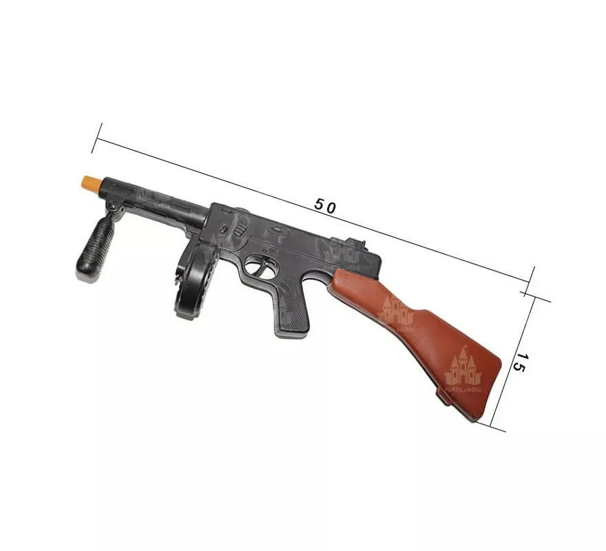 Translation missing: de.Rifle de Gángster clásico de juguete de 50x15 cm