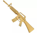 Rifle oro metalizado de 66,5x21 cm