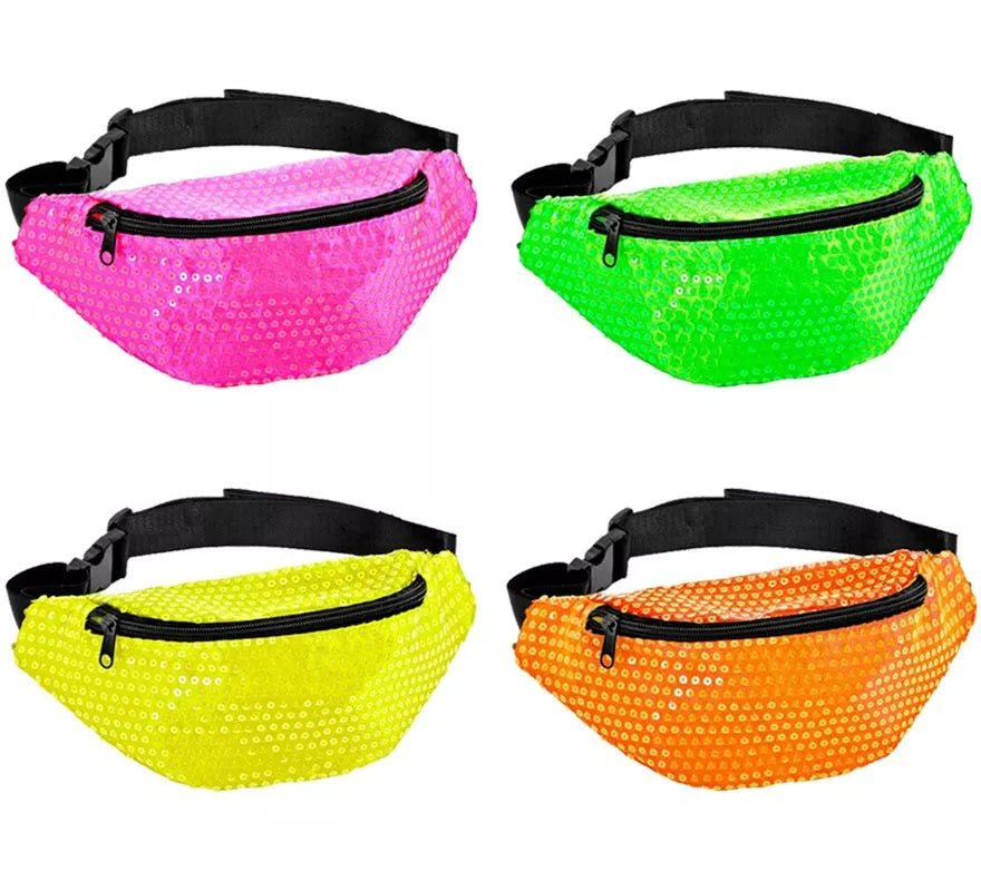 Translation missing: de.Riñonera con Lentejuelas en varios colores neones