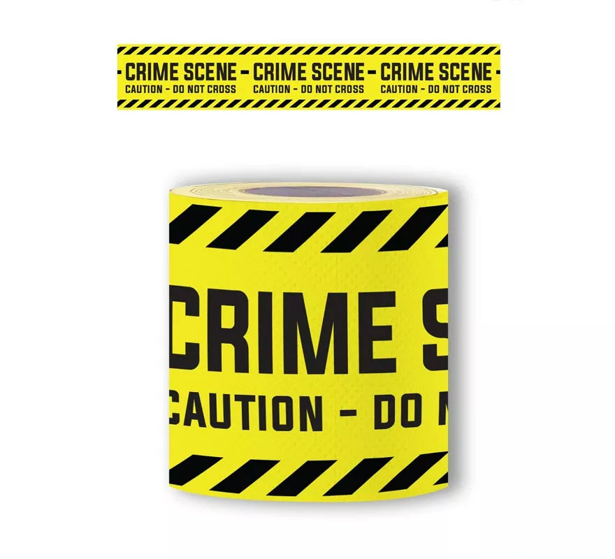 Translation missing: de.Rollo WC ''Crime Scene'' de Papel 2 Capas