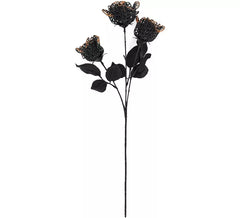 57 cm durchbrochene Halloween-Rose