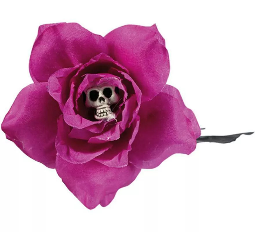 Translation missing: de.Rosa con Calavera 42 cm