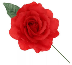 Sevillana- oder Chulapa-Rose mit 15 cm langem Stab in verschiedenen Farben