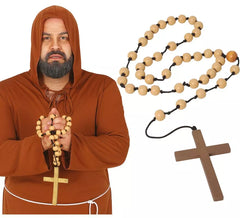 Rosenkranz mit Kreuz 100 cm.