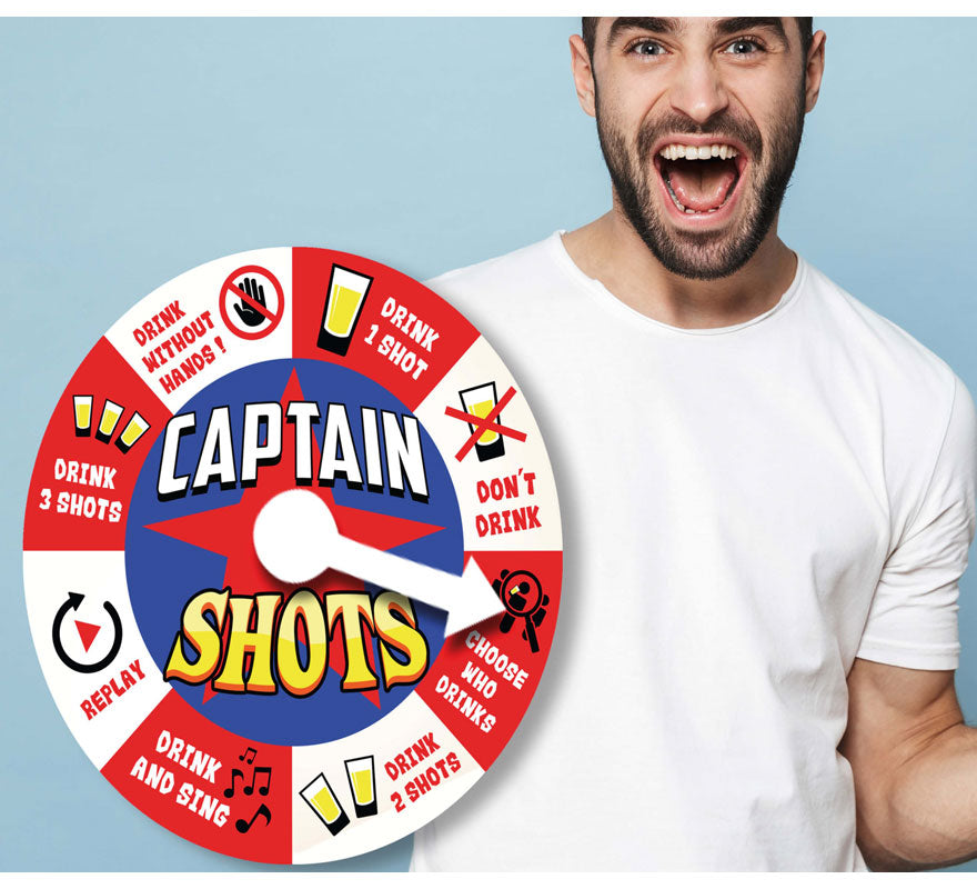 Translation missing: de.Ruleta Capitán Shots de 40 cm