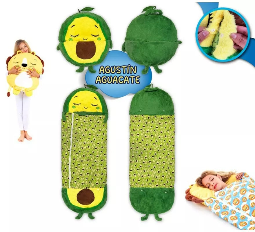 Translation missing: de.Saco de Dormir Agustín Aguacate con cojín de 165 cm