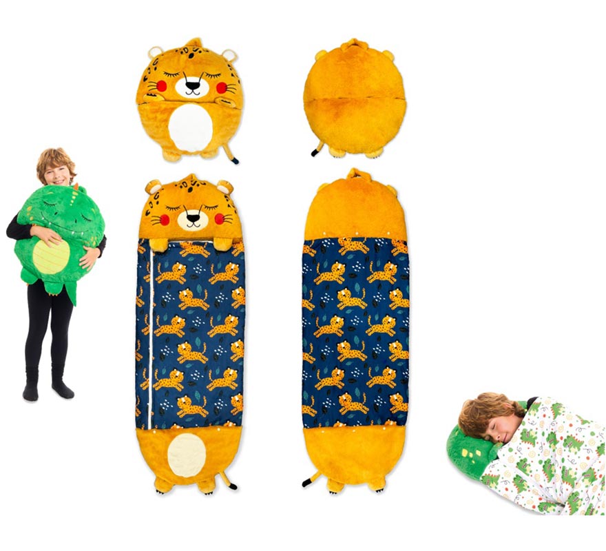 Translation missing: de.Saco de Dormir con Cojín Leopardo de 135 cm