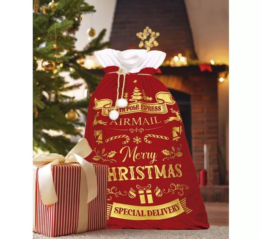 Translation missing: de.Saco de Merry Christmas de 60x95 cm
