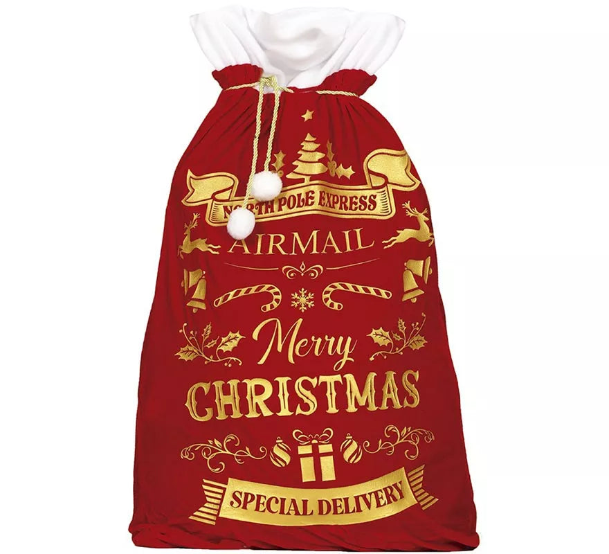 Translation missing: de.Saco de Merry Christmas de 60x95 cm