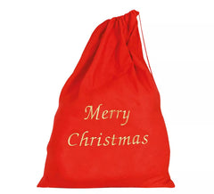Roter Weihnachtsmannsack 60X95 cm