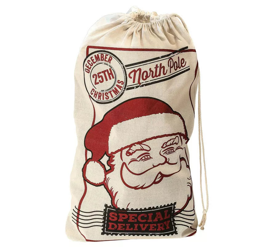 Translation missing: de.Saco Santa Claus de Yute de 50X80 cm