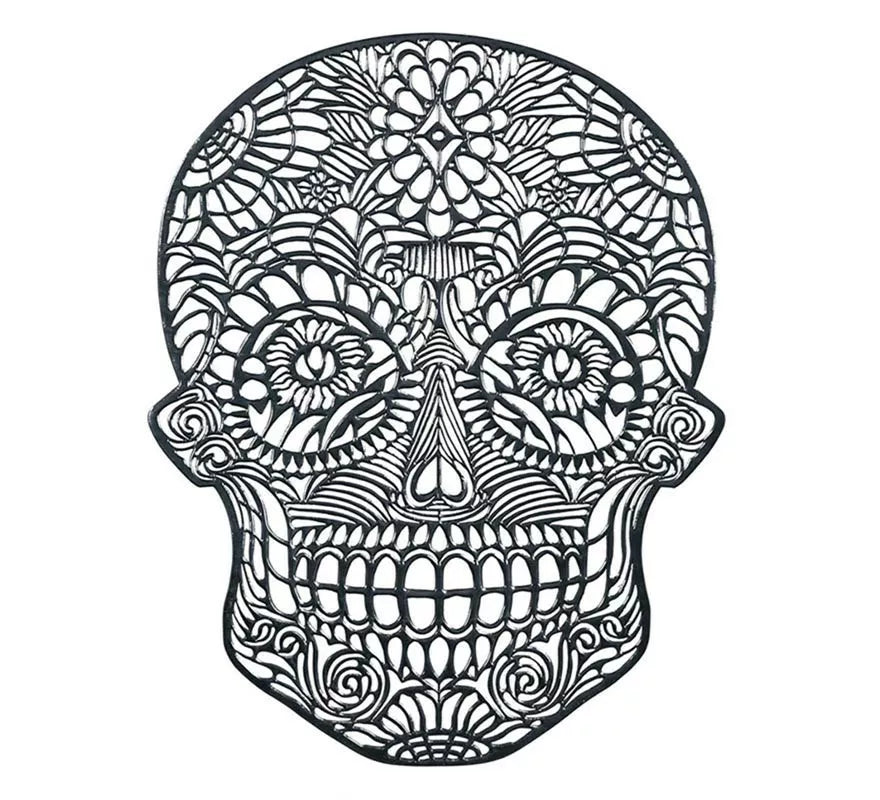 Translation missing: de.Salvamantel Calavera de pvc de 38 cm