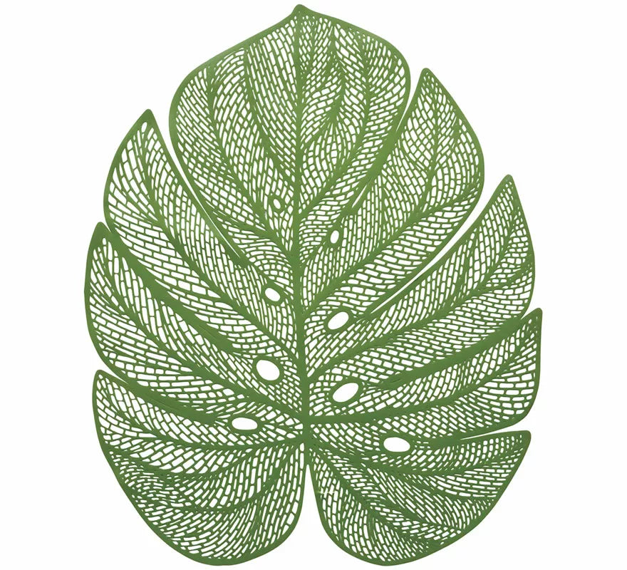Translation missing: de.Salvamantel Hoja verde de PVC de 45 cm