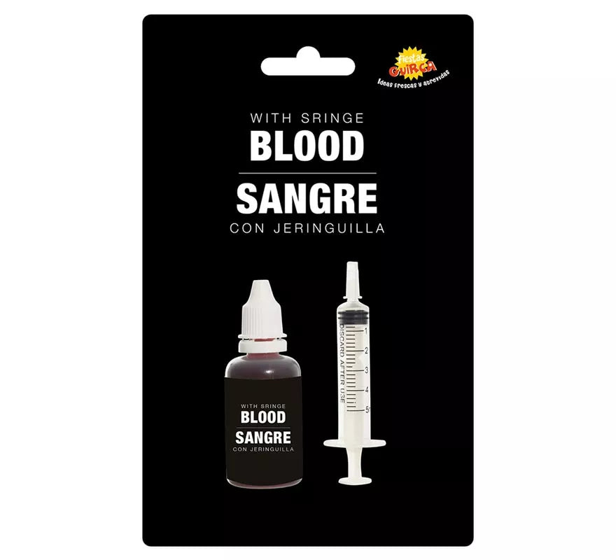 Sangre con Jeringa
