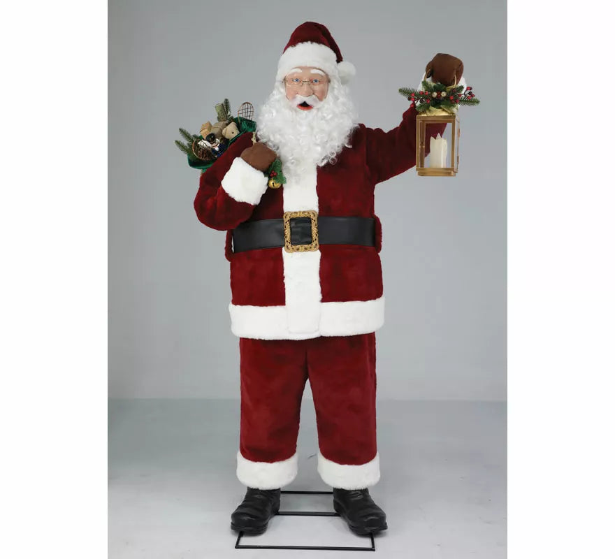 Translation missing: de.Santa Claus con luz, sonido y movimiento de 1,8 m