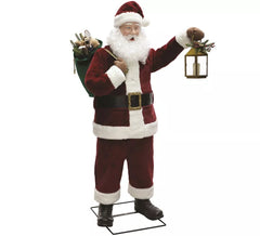 Weihnachtsmann mit Licht, Sound und Bewegung 1,8 m