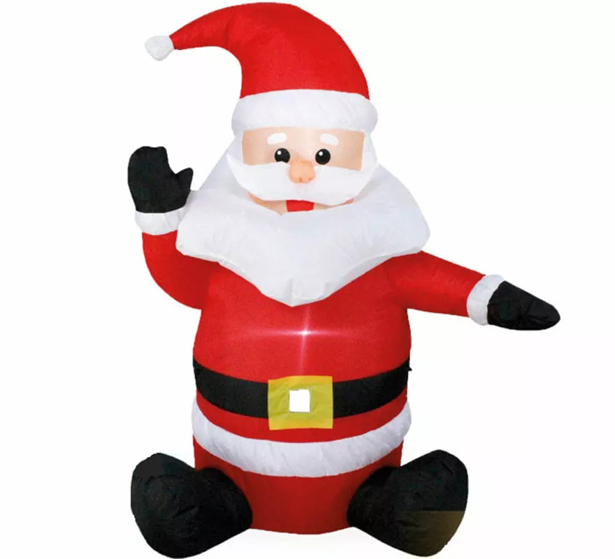 Translation missing: de.Santa Claus Hinchable con LED de 124 cm