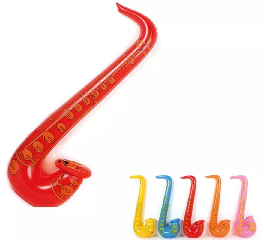 Translation missing: de.Saxofón Hinchable de 70 cm en colores surtidos