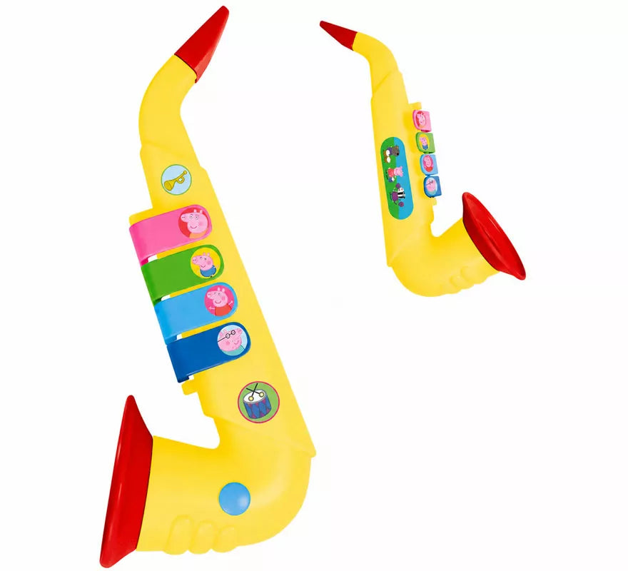 Translation missing: de.Saxofón Peppa Pig con 4 Notas en Estuche