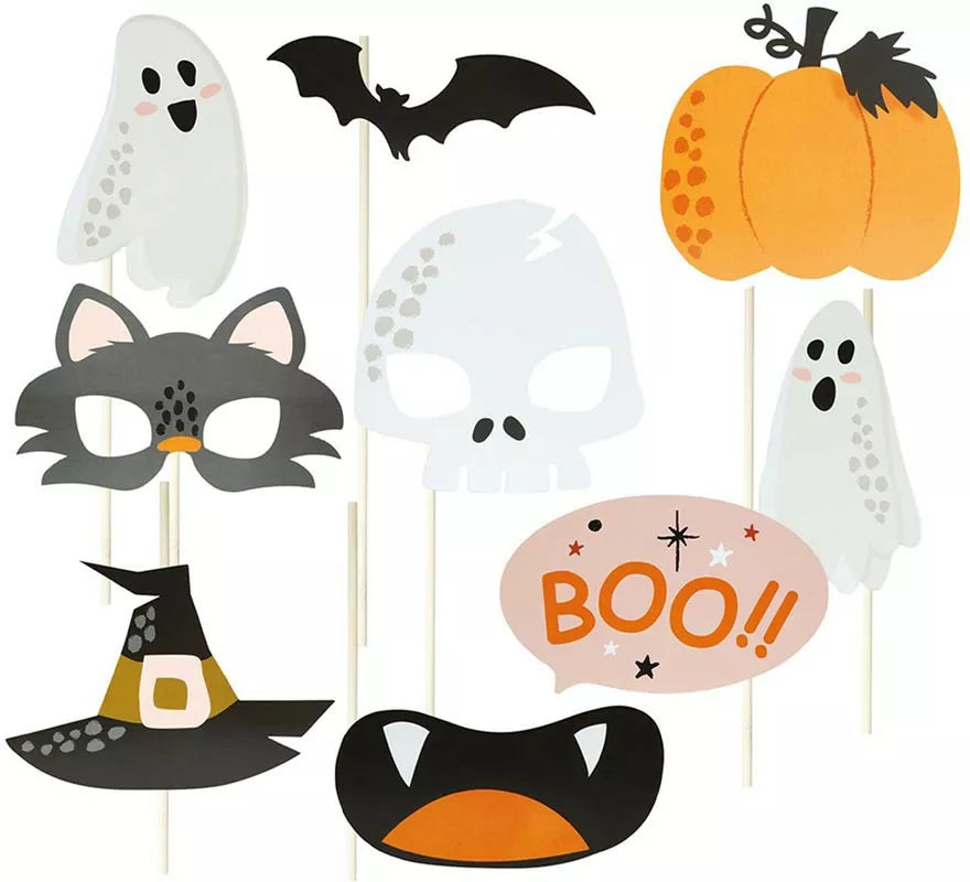 Translation missing: de.Set 10 Pcs Photocall Halloween