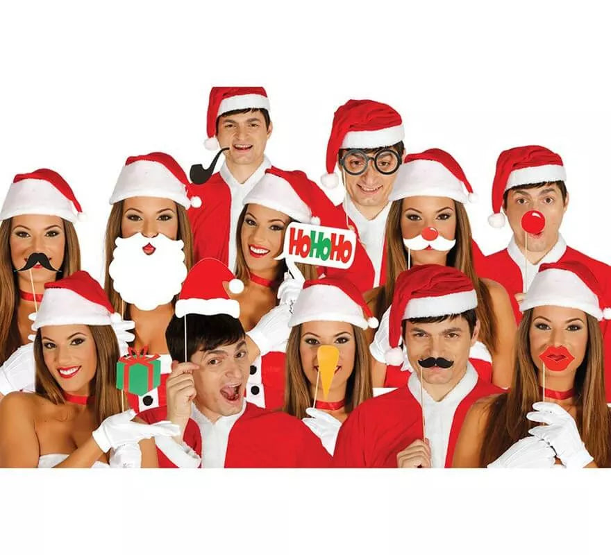Translation missing: de.Set 12 Pcs Photocall Navidad