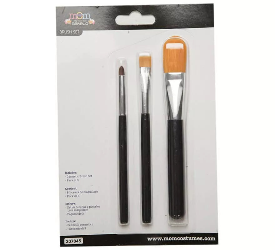 Translation missing: de.Set de 3 Brochas de Maquillaje