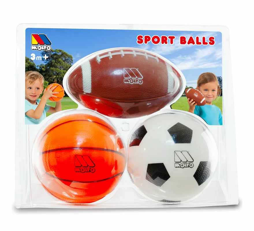 Translation missing: de.Set de 3 Pelotas de Deporte