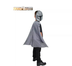 Set aus Mandalorianer-Maske und -Umhang für Kinder