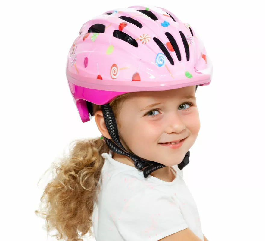 Set de Casco y Protecciones rosa