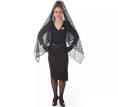 Manola- oder Witwenkostüm für Damen
