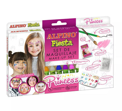 Set de Maquillaje Princesa Fiesta en colores surtidos 6 unidades de 5 grs