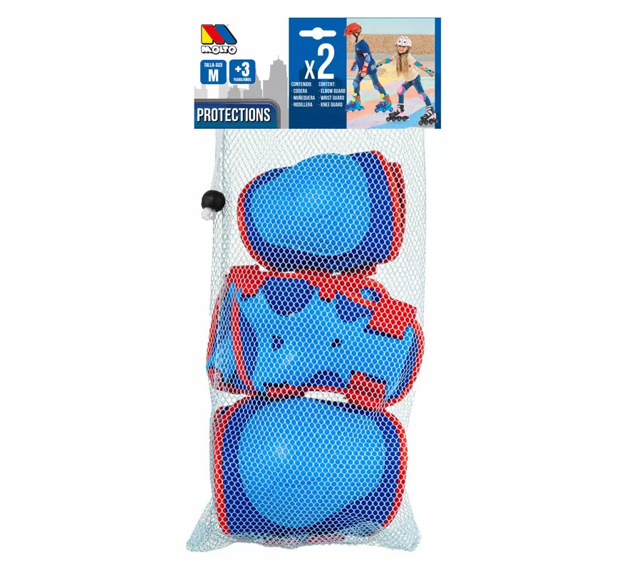 Translation missing: de.Set de Protecciones azul de 6 Piezas
