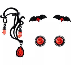 Fledermaus Schmuckset