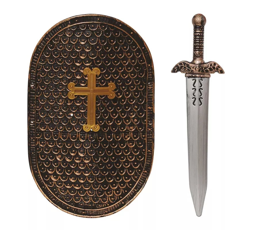 Translation missing: de.Set Medieval: Escudo y espada para niños