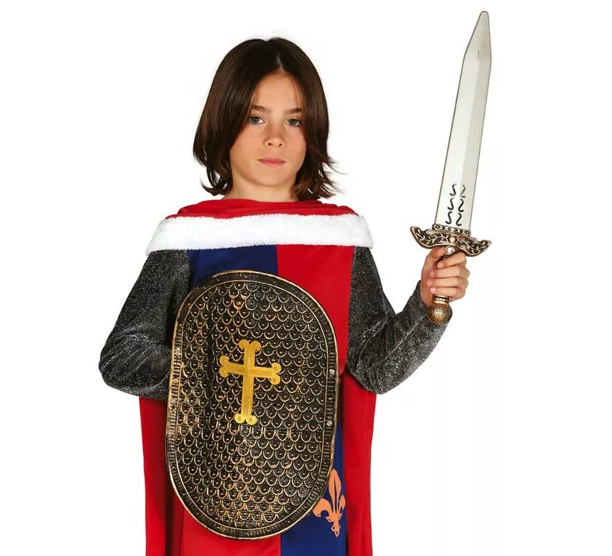 Translation missing: de.Set Medieval: Escudo y espada para niños