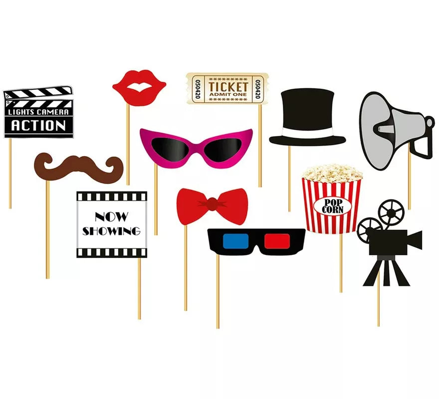 Translation missing: de.Set para Photocall cine 12 Pcs