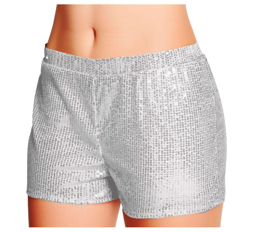 Translation missing: de.Shorts con lentejuelas en varios colores talla L para mujer